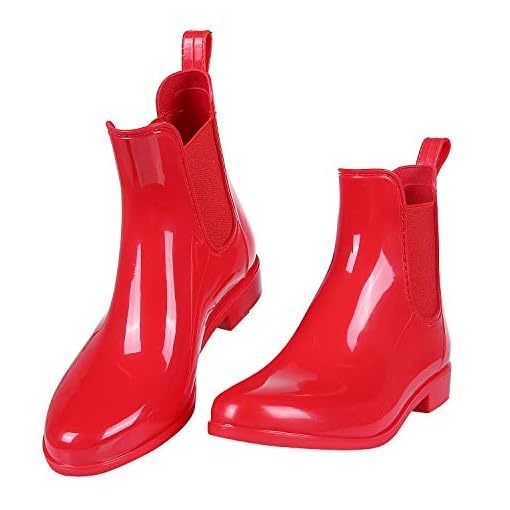 Chelsea Boots Amazon Red Rain Boots Evshine Rain Boots