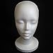 Coerni Multi-size Styrofoam Head Model Mannequin - Female/Male/Kids (Female White)