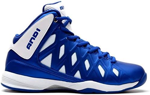 blue and white and1 shoes