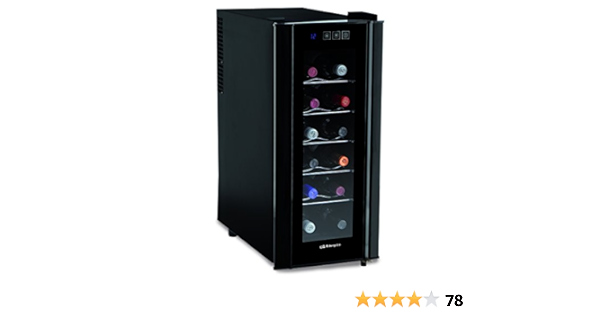 Orbegozo VT 1200 Vinoteca de 12 botellas con display digital ...