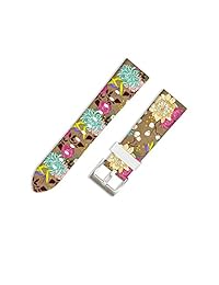 Para Fitbit correas de Versa tallado, ecute correa de reemplazo Fitbit Versa correas de piel correa para Fitbit Versa Smartwatch   Color Diseño tallado, Design 43