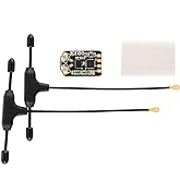 RadioMaster RP3 ELRS Receiver 2.4GHz ExpressLRS Nano Receiver FPV RX Module Receiver Long Range Low Latency for FPV Micro Drone Racing Drone Quadcopter