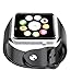Bluetooth Smart Watch with Camera, Aosmart B1 Smart Watch for Android Smartphones (JetBlack)