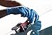 X3 Industrial Blue Nitrile Gloves, Box of 200, 3 Mil, Size Medium, Latex Free, Powder Free, Textured, Disposable, Non-Sterile, Food Safe, X3D44100BX