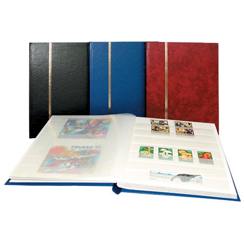 Stamp Stockbook-Book Format-Black