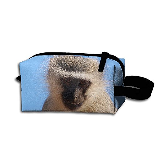 Create Magic Monkey Small Carrying Storage Pouch Case Bags Waterproof Multi-purpose Storage Tote Tools Bag Cosmetic Bags With Zipper And Hanging Loop