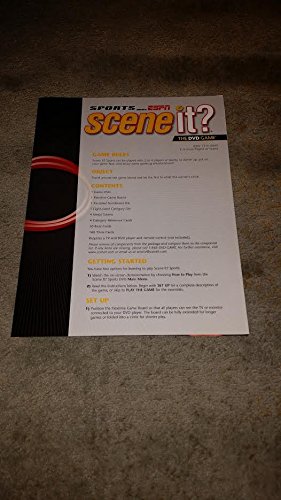 Scene It Sports DVD Game - Powered by ESPN