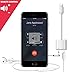 Headphone Jack Adapter for iPhone Xs/Xs Max/XR/ 8/8 Plus/ 7/7 Plus Headphone Adapter for iPhone Splitter Dongle Earphone Accessory Connector Audio & Charger & Call & sync Cable Support All iOS System