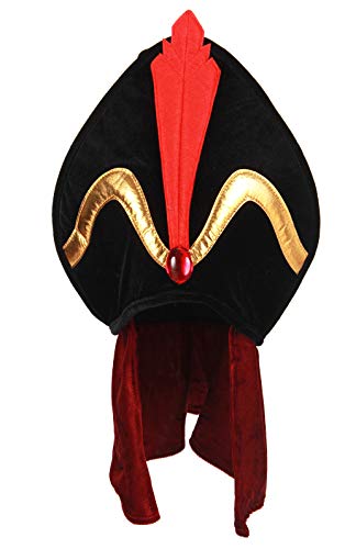 elope Disney Aladdin Jafar Villain Costume Hat for Adults and Teens - Standard - Black - Thumbnail 4