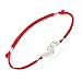 Inspirational Relationship Women Girl Men Bracelet - Baby Feet Pendant Follow Me Engraved Charm - Couples New Mom & Dad Gift - Genuine 925 Sterling Silver Adjustable Bangle by Solomiya JL