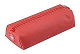 Rough Enough Red Sweet Candy Classic Rubberized Small Tool Pencil Case Pouch