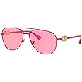 Versace VK2002 1495/84 Sunglasses Youth Kids Girl's Matte Fuchsia/Pink 52mm