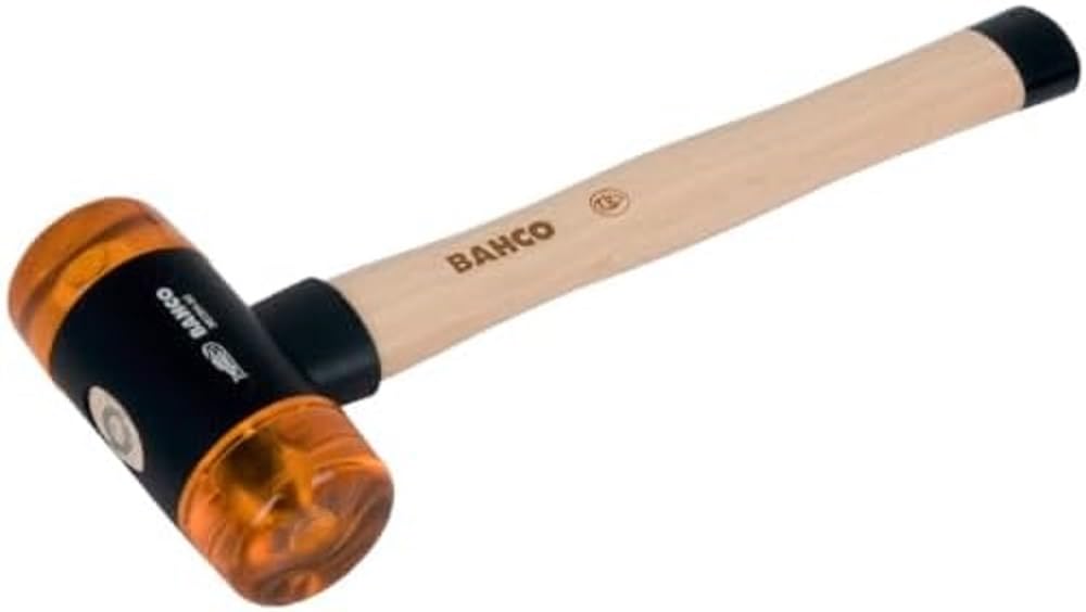 Bahco 3625N-22 "Super Flex" Plastic Hammer, Multi-Color