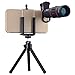 Cell Phone Camera telephoto Lens, 18X Zoom Telephoto Universal Clip On Lens Kit for iPhone 8/7/6S/6 Plus/5/4,Samsung, Android and Other Phones