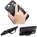 TOOVREN Phone Cover for iPhone 8 Plus 7 Plus Wallet Case with Card Holder Detachable Lanyard Strap Stand PU Leather Card Holder for iPhone 8 7 Plus Case Wallet Black