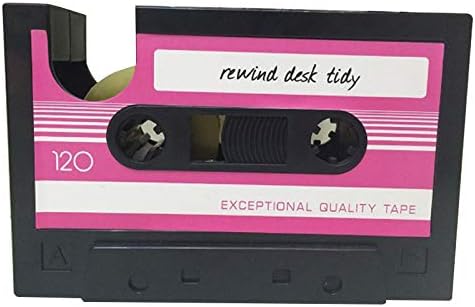 Jumpplay Creative Storage Box Tape Shape Characteristic Desktop Tape Dispenser Office Desktop Pen Holder