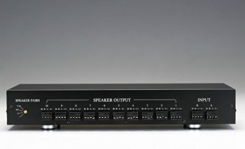 10 zone speaker selector with volume control