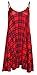 Forever Womens Strap Rose Skull Check Spicy Boom Print Swing Dress