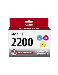 canonink Maxify PGI-2200 3 Color Multi Pack Ink
