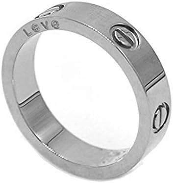 Muiane Shine Celebrity Love Rose Gold-Plated Band Ring for Women