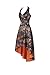 Gorgeous Bridal CAMO Halter Cocktail Birthday Party Dress Bridesmaid Dress Hi-Lo- US Size 8
