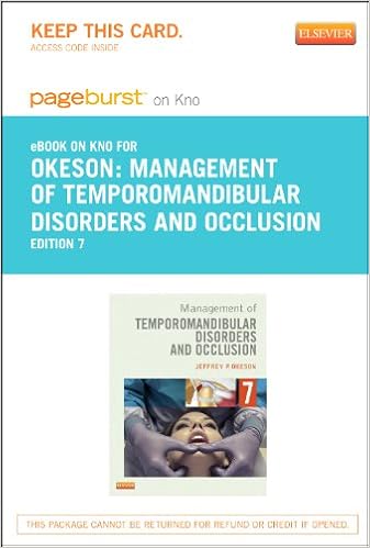 Management of Temporomandibular Disorders and Occlusion  EBook