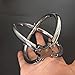 HIZZEEN SM Stainless Steel Bracelet Wrist Cuff with Locking Restraint Gear for Unisex Bondage Play Adult Sex Toysthumb 3