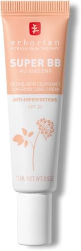 Erborian Super BB Cream with Ginseng High Coverage SPF 20 Clair 15ml
