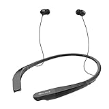 COULAX Bluetooth Headphones Magnetic In Ear Wireless Neckband Headsets and 10 Hours Playtime, CVC 6.0 Noise Cancelling Stereo Earbuds with Mic