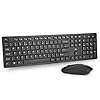 Wireless keyboard and Mouse Set,Rii RK200 Standard Full Size Wireless Keyboard and Mouse 104 Keys for Work Office Home…
