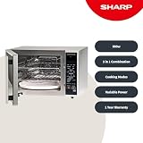 Sharp 40L Combination Microwave 900W Convection Grill Silver view 3