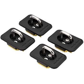 Bull Ring 4001 Classic 2 Pair Fits 1998-14 F-150 and 98-16 Super Duty 99-13 Silverado and Sierra, 95-2018 RAM,(09-18 RAM Rail Cap Cut Required)