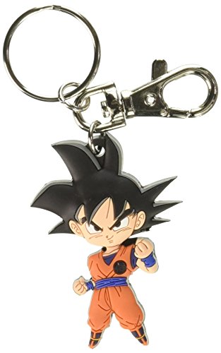 Dragon Ball Super 85435 - SD Goku 01 PVC Keychain, Multicolored
