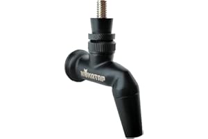 Nukatap SS Forward Sealing Beer Faucet (Stealth Bomber/Matte Black)