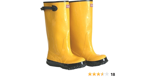 boss white rubber boots