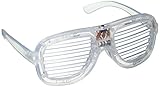 LED Rave-EyesTM Flashing Lights Crystal Shutter Glasses Slotted Sunglasses Great for Raves or Parties - High Quality