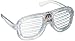 LED Rave-EyesTM Flashing Lights Crystal Shutter Glasses Slotted Sunglasses Great for Raves or Parties - High Quality