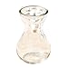 Outflower 1pc Clear Hydroponic Vase Transparent Hyacinth Glass Vase Desktop Plant Hydroponic Vase for Home/Office Decor