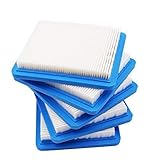 HUZTL 5Pack Air Filter Replacement for Briggs & Stratton 491588 491588S 4915885 399959 John Deere PT15853 Oregon 30-710 Stens 102-549