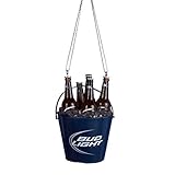 Kurt Adler Bud Light Bottles in Bucket Cooler Christmas Ornament