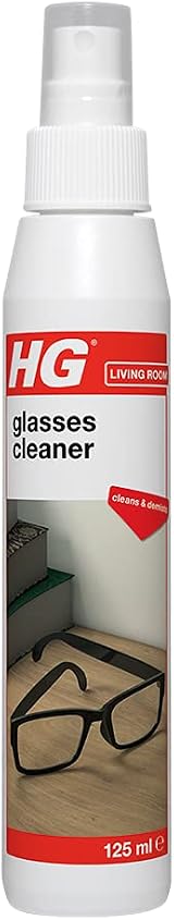 HG Glasses Cleaner Degreaser Eyewear Lenses Tech Screens Anti-Fog 125ml Fast Dry view 1