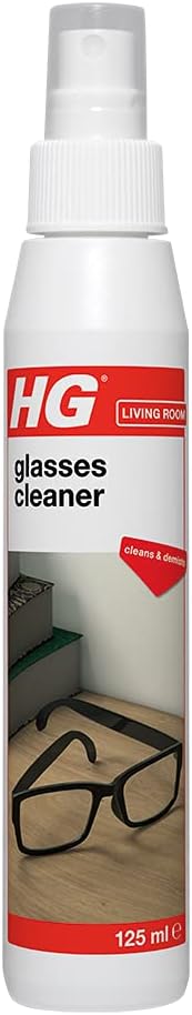HG Glasses Cleaner Degreaser Eyewear Lenses Tech Screens Anti-Fog 125ml Fast Dry