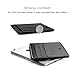INJOYLIFE Men's Wallet Leather Thin RFID Card Holder Minimalist Front Pocket Multi-card Wallets for man