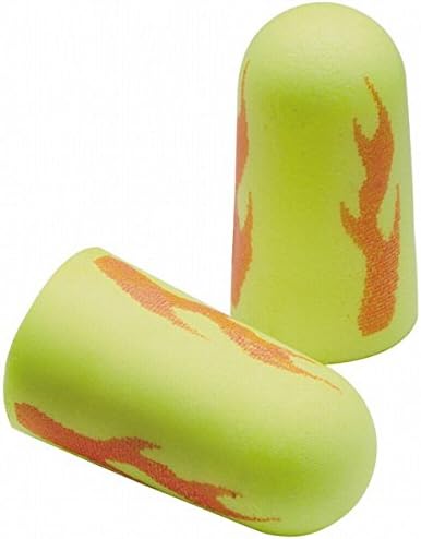 50 Pairs NRR33 EARsoft Yellow Neon Blast Soft Foam EARPLUGS Ear Plugs