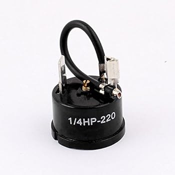 uxcell 1/4HP-220 Refrigerator Compressor Wired Thermal Overload Protector