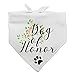family Kitchen Dog of Honor, Maid of Honor Wedding Dog Bandana, Wedding Photo Prop, Pet Scarf Accessories, Coral Wedding Bandana