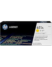 HP 651 A (CE342 A) Yellow Original LaserJet Toner Cartridge