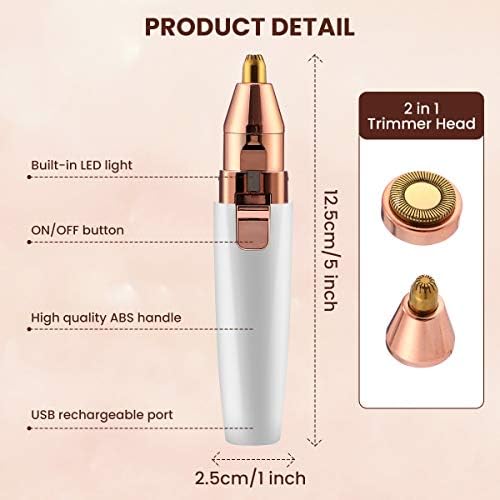 upper lip and eyebrow hair remover