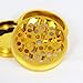 Large Cali Crusher Herb Grinder 4 Piece Gold