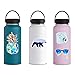 AKEROCK 50 Packs VSCO Stickers for HydroFlask, Trendy Sticker Pack for Hydro Cameras Phone Luggage Graffiti Decal (a-Blue)
